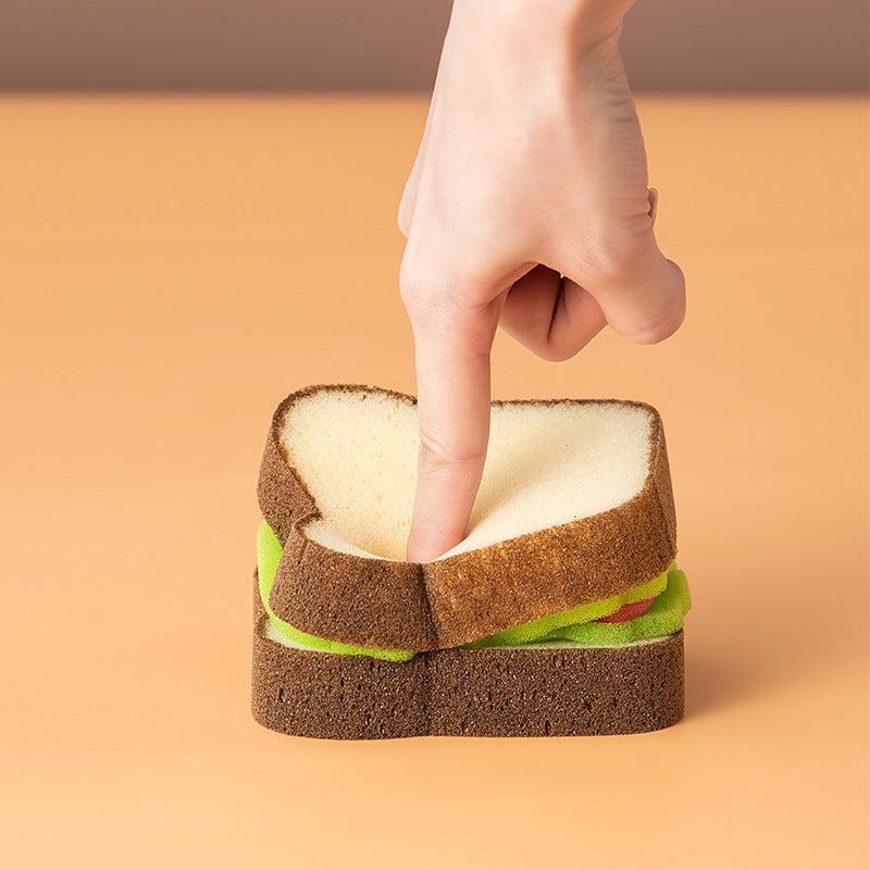 Sandwich Shape Cleaning Sponge