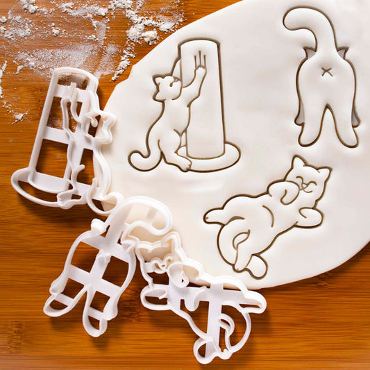 Cat Shaped Cookie Mold